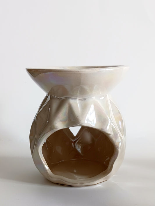 Glossy Brown Wax-melt Warmer